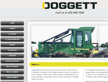 Tablet Screenshot of doggett-used.com